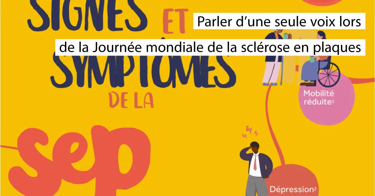Parler d’une seule voix lors de la Journée mondiale de la sclérose en plaques